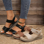 ZULA - ULTRA-COMFORT WEDGE SANDALEN