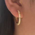 Aurelisse | Zirconia Kruzifixen Oorbellen