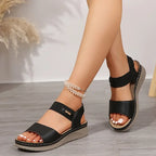 ZULA - ULTRA-COMFORT WEDGE SANDALEN