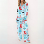 SYLIA™ - Casual Gedrukt Overhemd en Comfortabele Pyjama