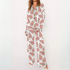 SYLIA™ - Casual Gedrukt Overhemd en Comfortabele Pyjama