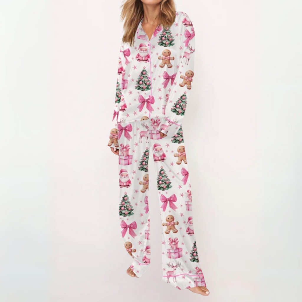 SYLIA™ - Casual Gedrukt Overhemd en Comfortabele Pyjama