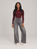 Sterre - Dames wide leg jeans met hoge taille