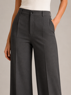 Tocara - Dames palazzobroek met hoge taille en persnaden
