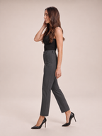 Talisa - Dames broek met hoge taille en rechte pijpen