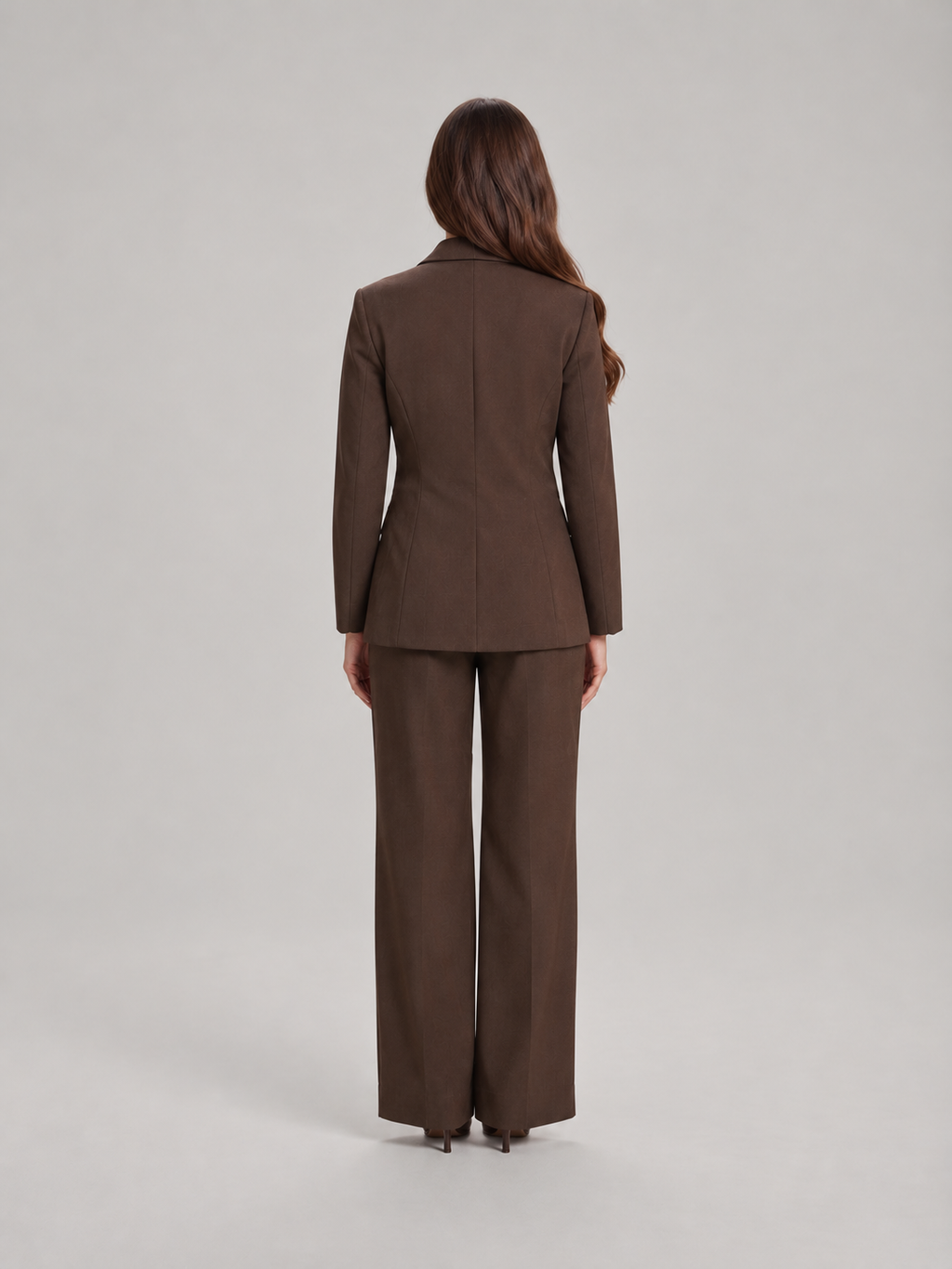 Elodie - Dames pak met blazer en rechte broek
