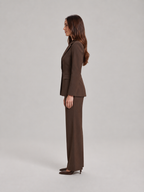 Elodie - Dames pak met blazer en rechte broek