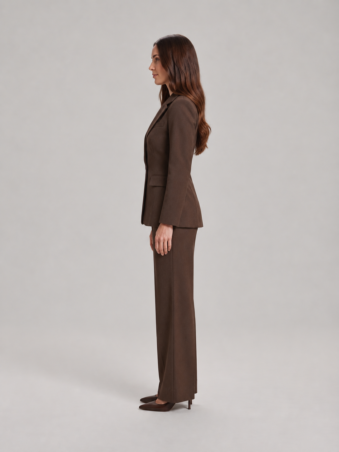 Elodie - Dames pak met blazer en rechte broek