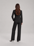 Elodie - Dames pak met blazer en rechte broek