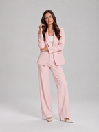 Elodie - Dames pak met blazer en rechte broek