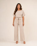Gavira - Dames Jumpsuit met Minimalistisch Ontwerp en Flatterende Pasvorm