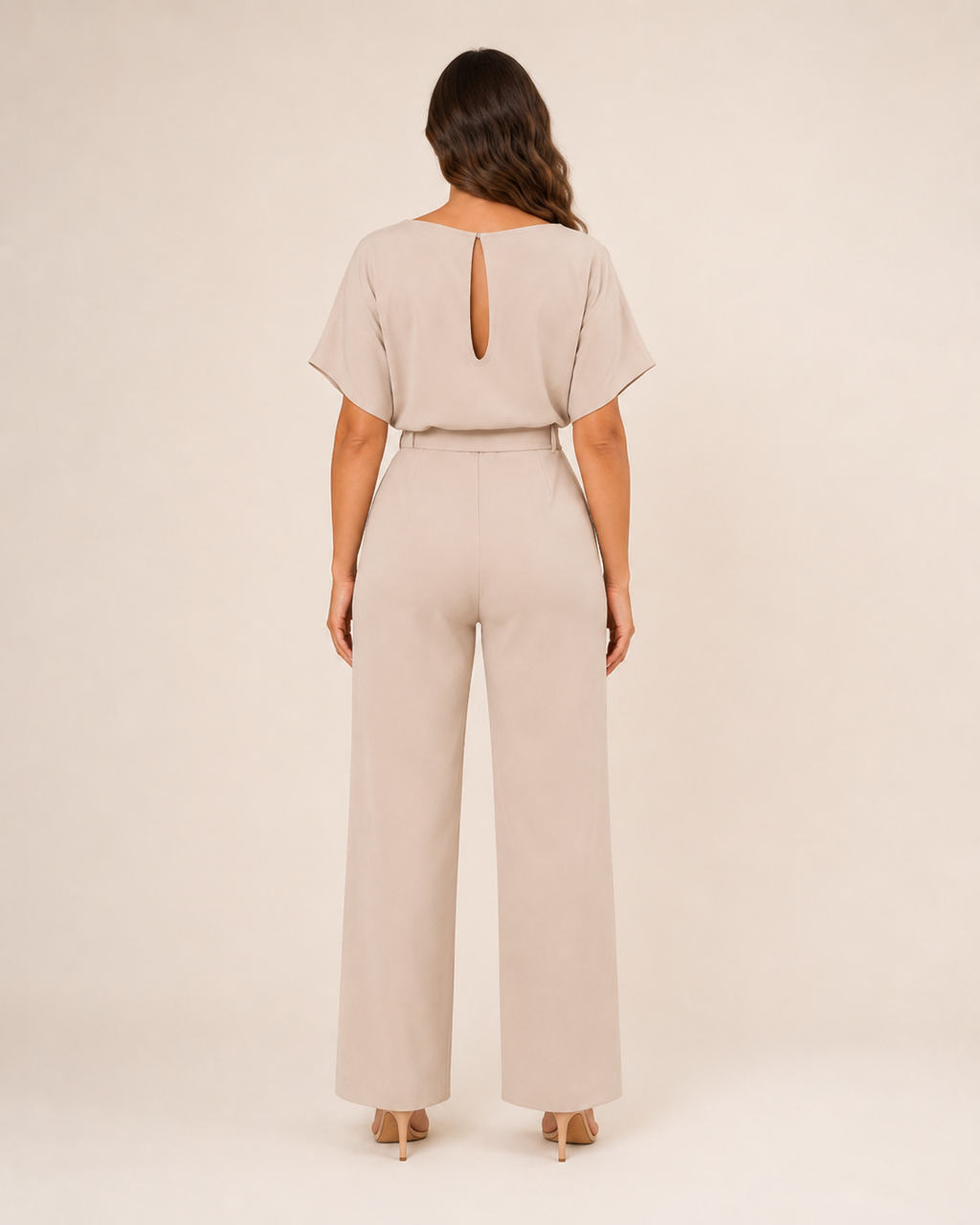Gavira - Dames Jumpsuit met Minimalistisch Ontwerp en Flatterende Pasvorm