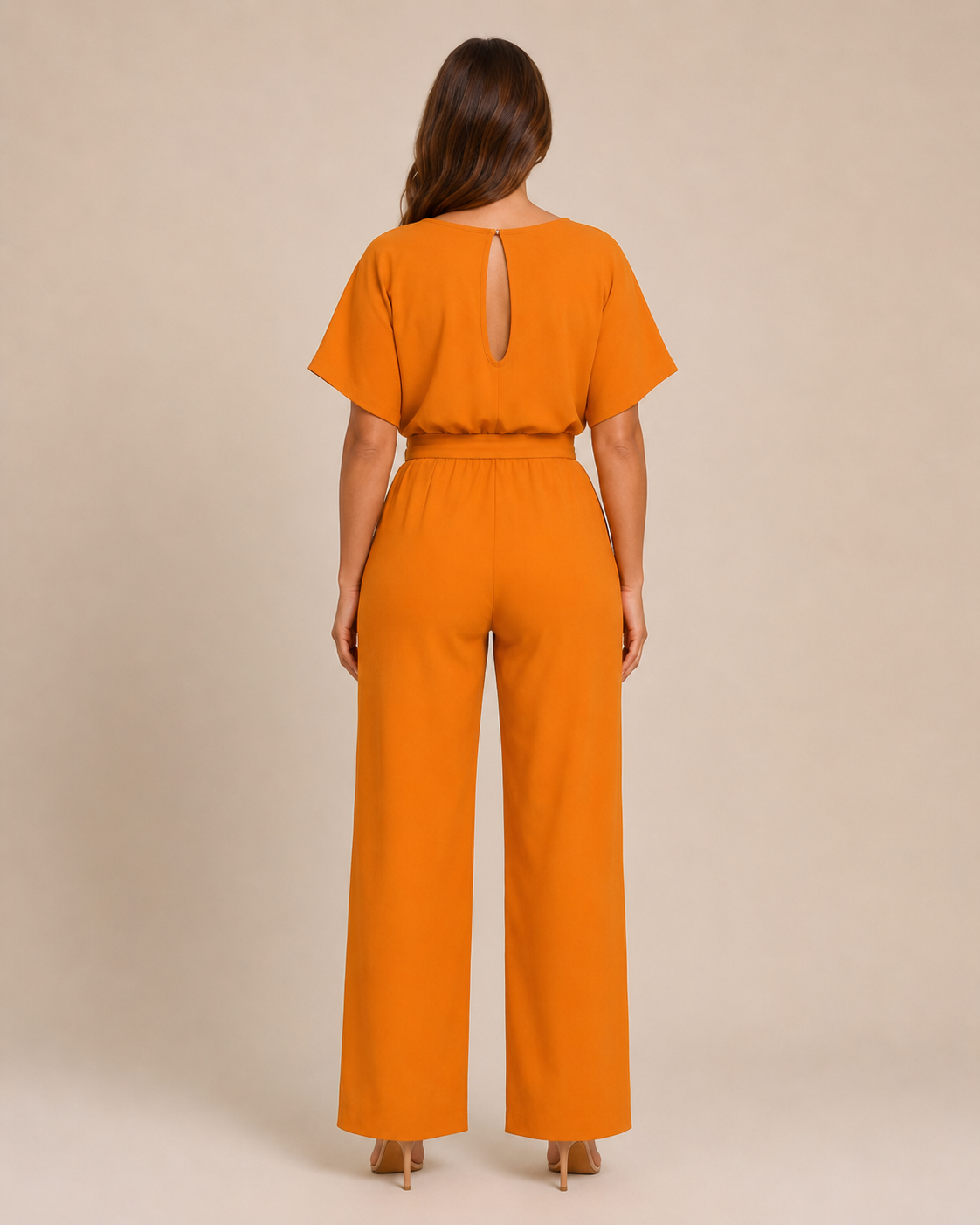 Gavira - Dames Jumpsuit met Minimalistisch Ontwerp en Flatterende Pasvorm