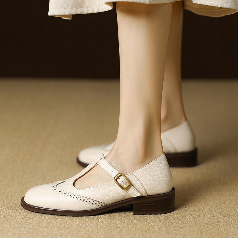 Ysolenne | Elegante T-Bar Mary Janes