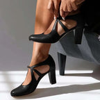 Camille™ | Elegante Leren Comfort Hakken