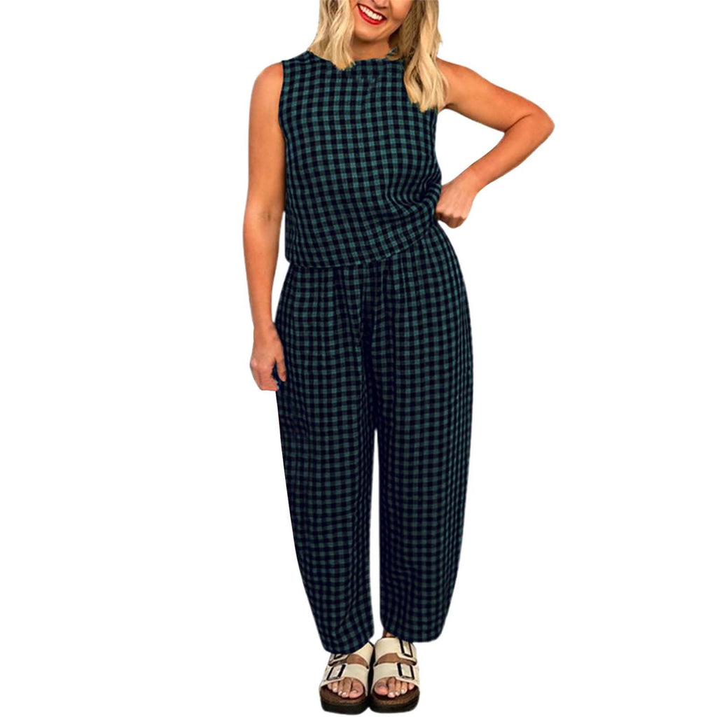 LEIGH™ - Lichtgewicht Casual Mouwloos Twee-delig Loungewear