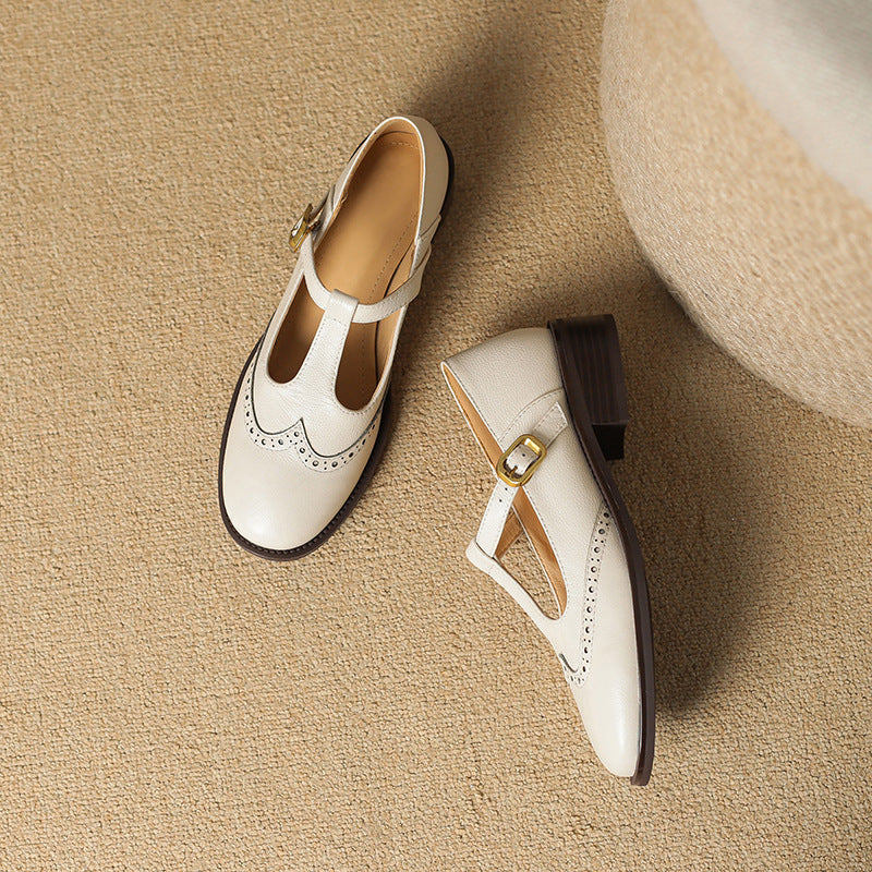 Ysolenne | Elegante T-Bar Mary Janes