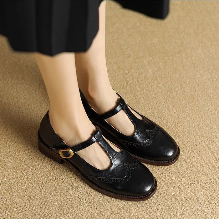 Ysolenne | Elegante T-Bar Mary Janes