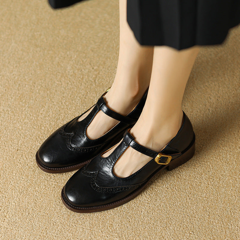 Ysolenne | Elegante T-Bar Mary Janes
