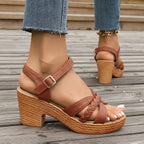 ROSALIE - ORTHOPEDISCHE PLATFORM SANDALEN