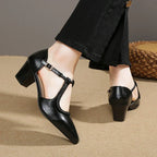 Vivienne | Klassieke T-Strap Schoenen