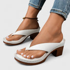 Orthopedic Occasion Real Leather Heels