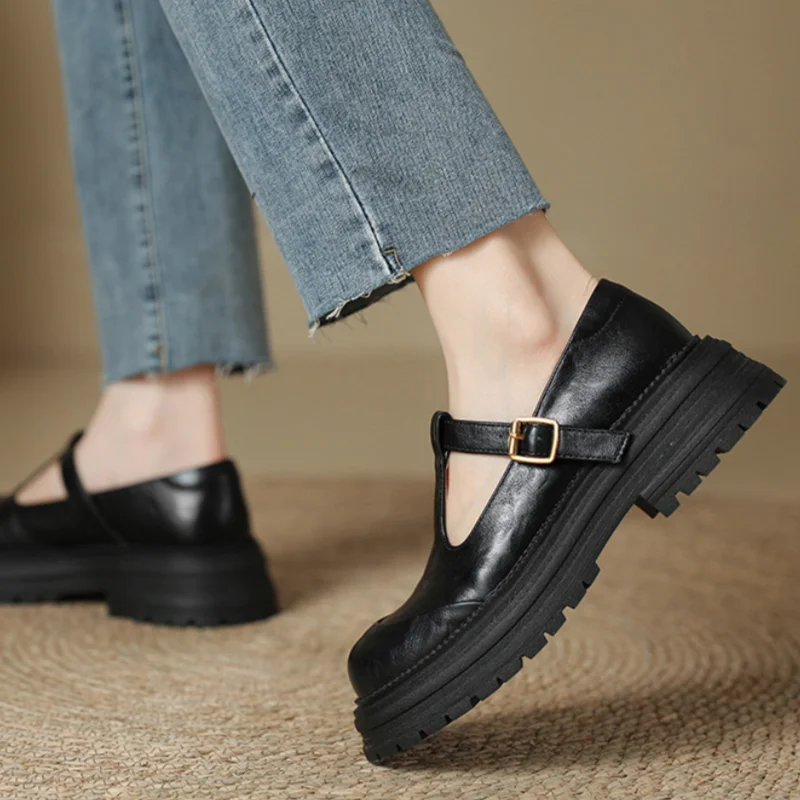 Luna | Classic T-Bar Schoenen