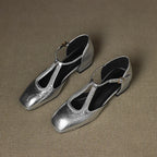 Estelle | Retro Leren Ballerina's