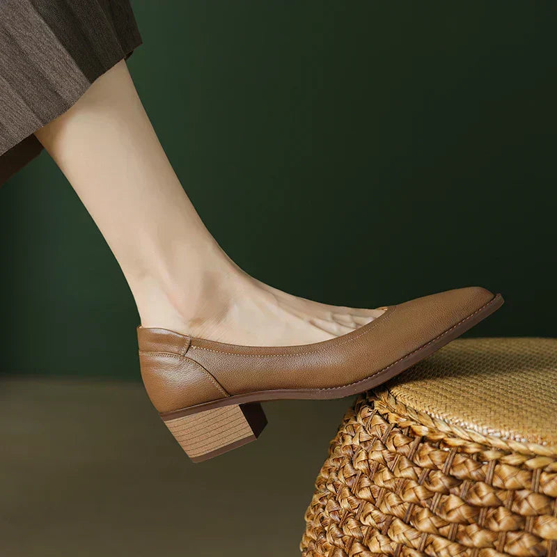 Michela | Elegante Mid-Hak Schoenen