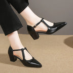 Vivienne | Klassieke T-Strap Schoenen