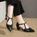 Vivienne | Klassieke T-Strap Schoenen