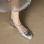 Estelle | Retro Leren Ballerina's