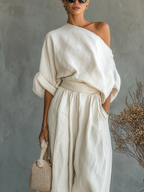 Mila™ - Off-Shoulder 2-delige Set
