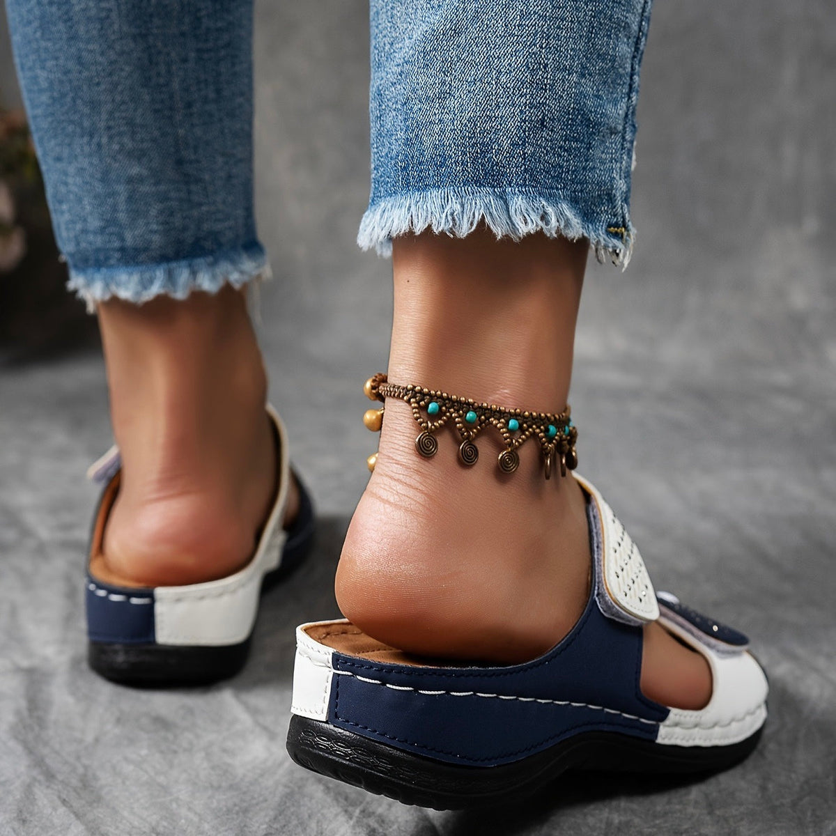 BARBARA - COMFORT SLIDE SANDALEN