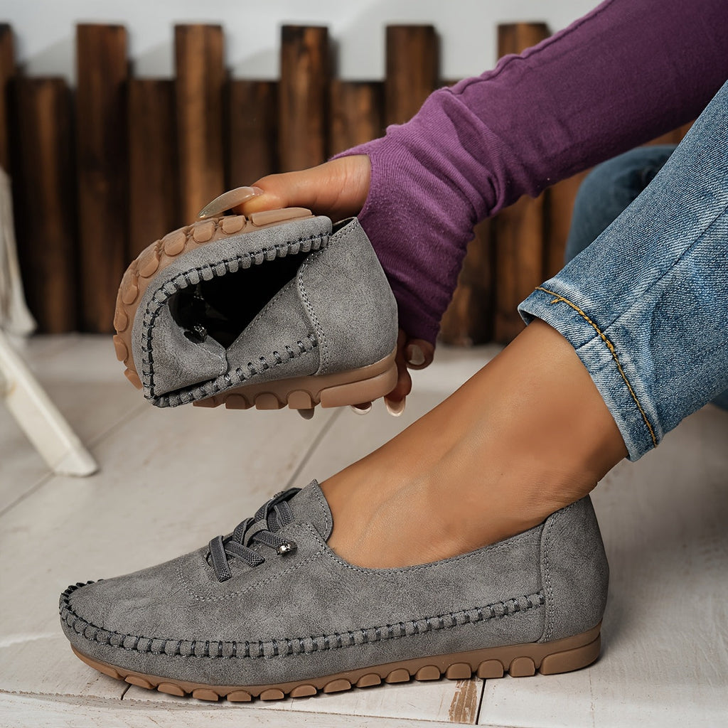 Orthelia™ – Zachte moccasins met volledige ondersteuning voor gevoelige voeten
