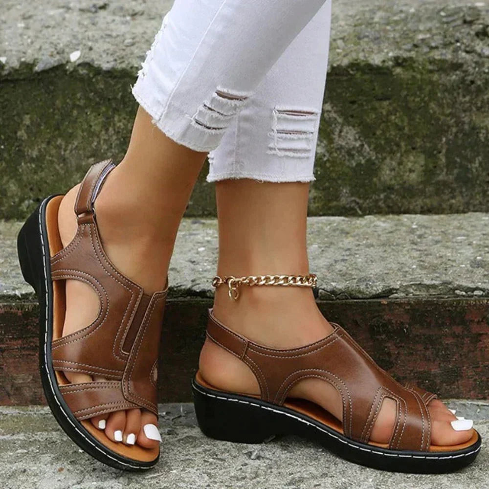 JOLIE - ORTHOPEDISCHE LEREN SANDALEN