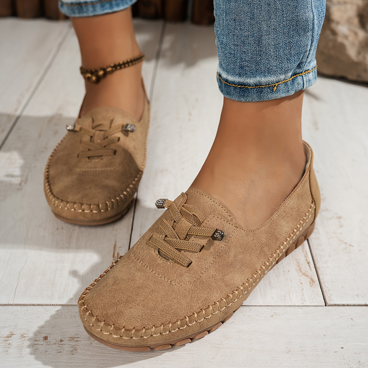 Orthelia™ – Zachte moccasins met volledige ondersteuning voor gevoelige voeten