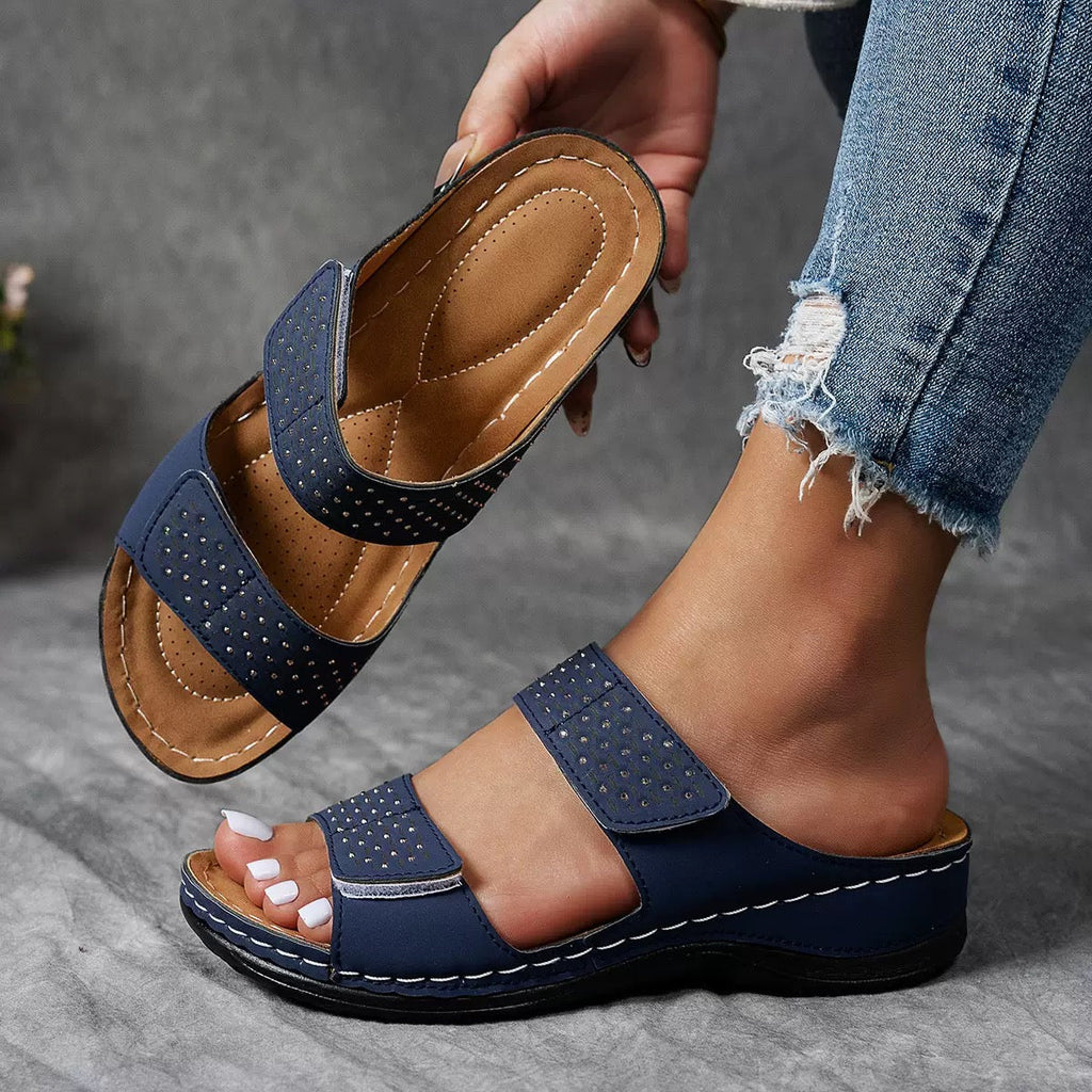 BARBARA - COMFORT SLIDE SANDALEN