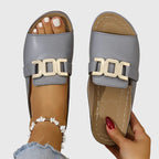 Kathryn | Comfortabele Gespsandalen