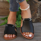 SHELA - GEVLOCHTEN SLIPPERS