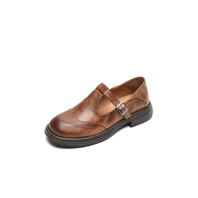 Talvanna | Elegante Leren Mary Janes Voor Elke Dag