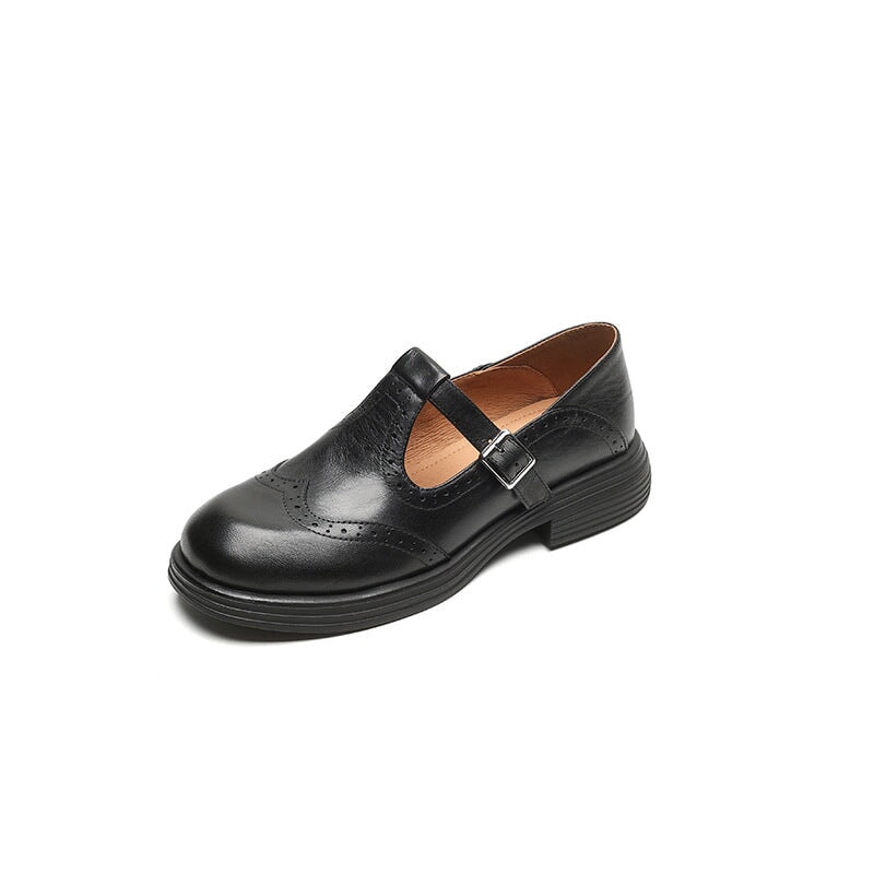 Talvanna | Elegante Leren Mary Janes Voor Elke Dag