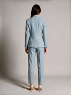 Zaira - Damespak met blazer en capribroek voor kantoor