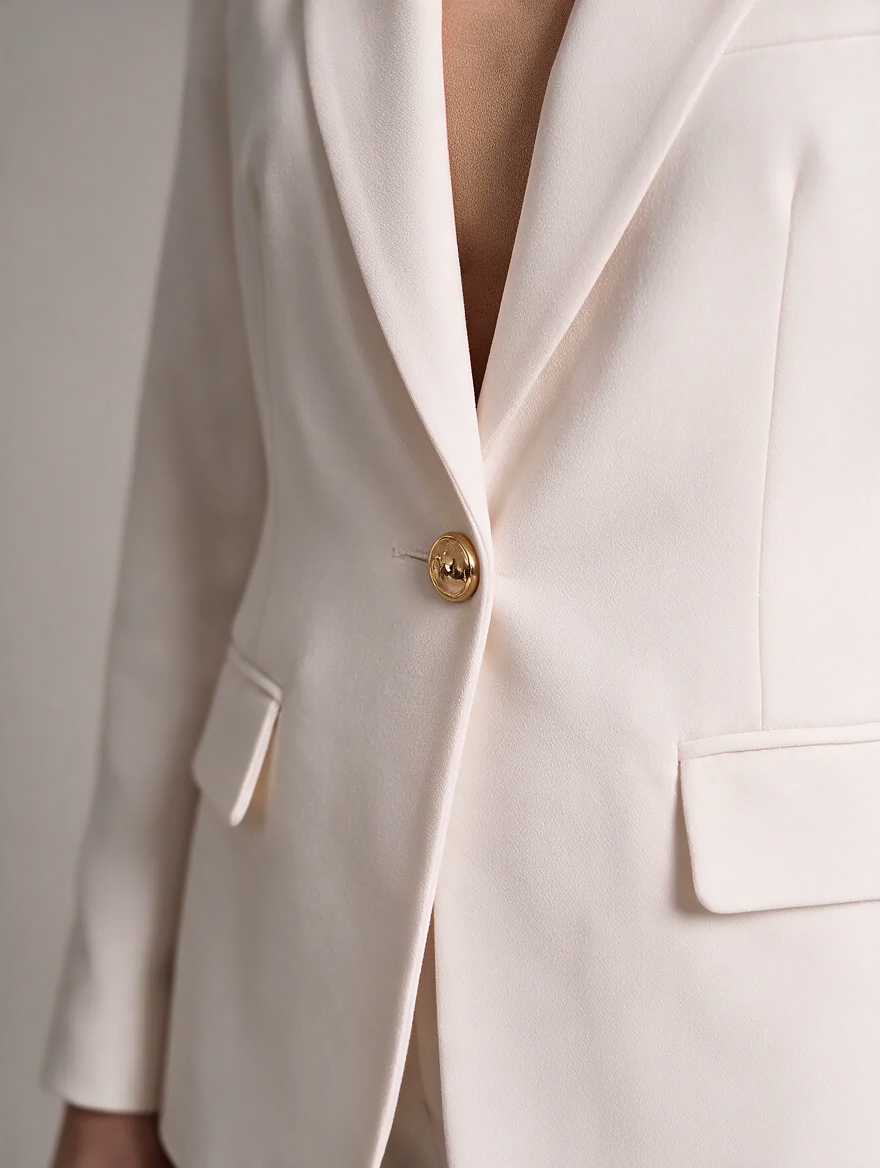 Zaira - Damespak met blazer en capribroek voor kantoor