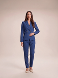 Ilaria - Dames pak met getailleerde blazer en rechte broek voor kantoor