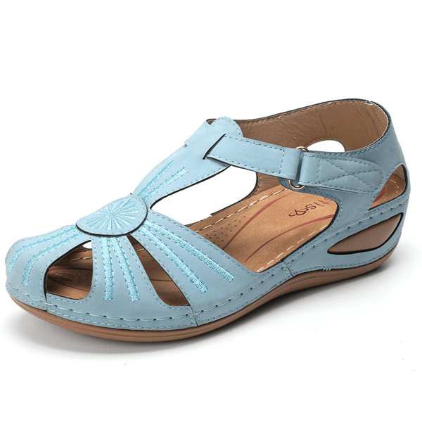 RENA - WEDGE SANDALEN