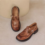 Talvanna | Elegante Leren Mary Janes Voor Elke Dag