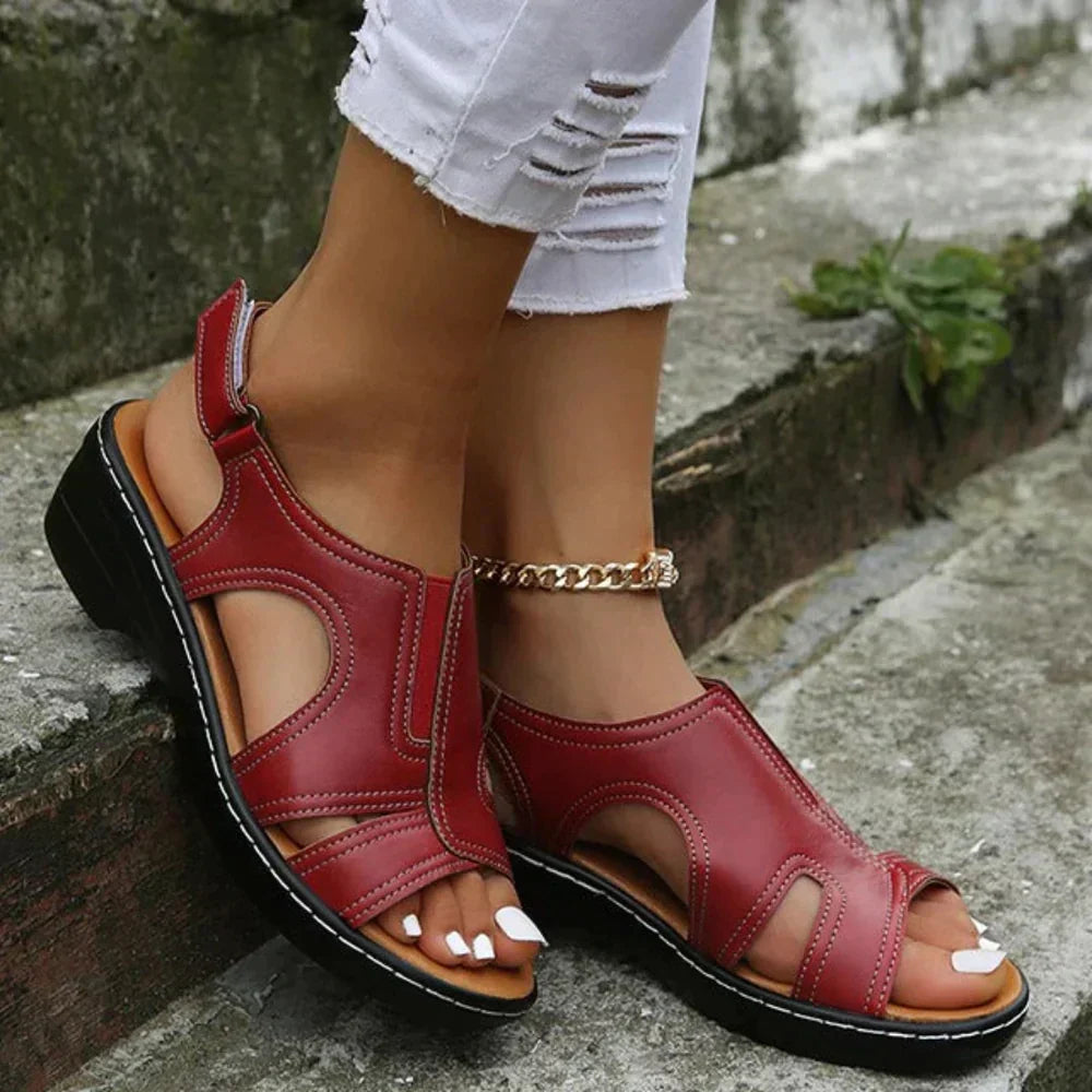 JOLIE - ORTHOPEDISCHE LEREN SANDALEN