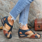 DARCY - WEDGE SANDALS