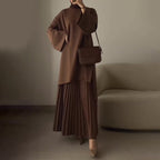 OPHELIE™ - Chic Plissé Tweedelige Set